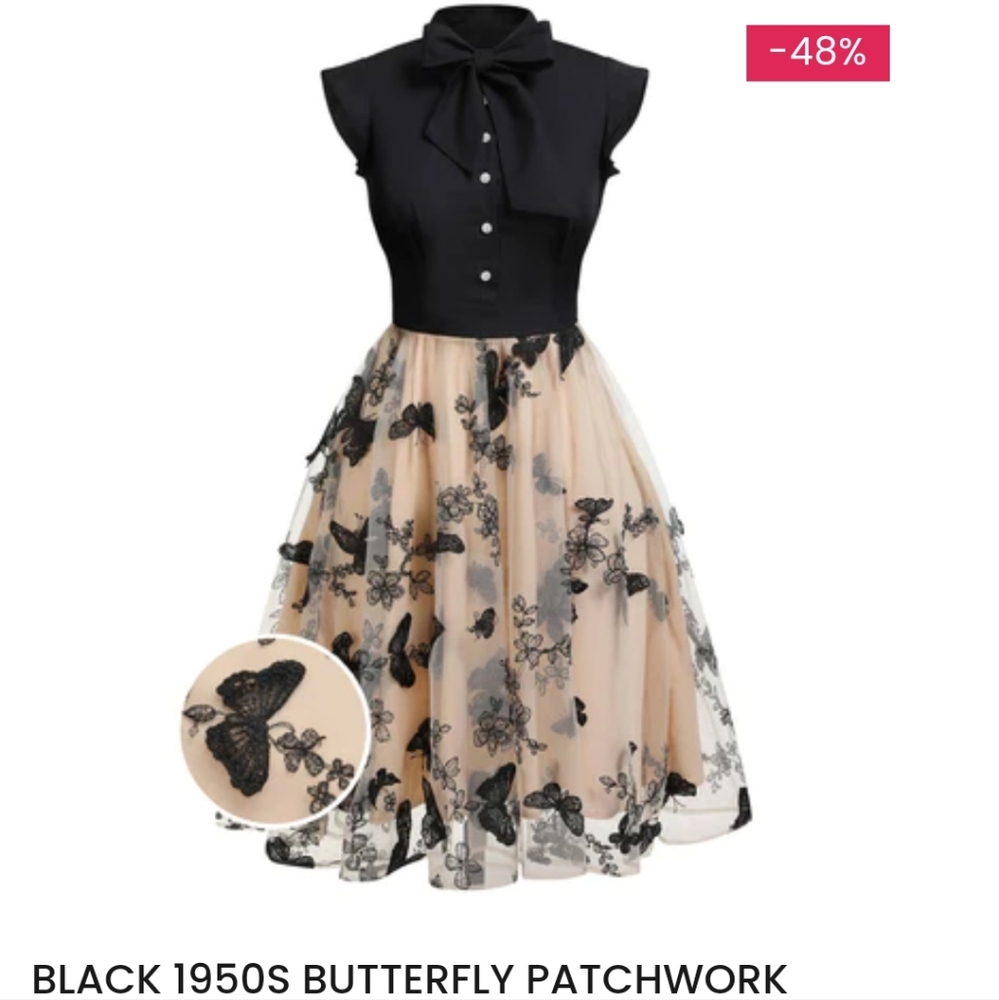 Retro Stage 1950's dress